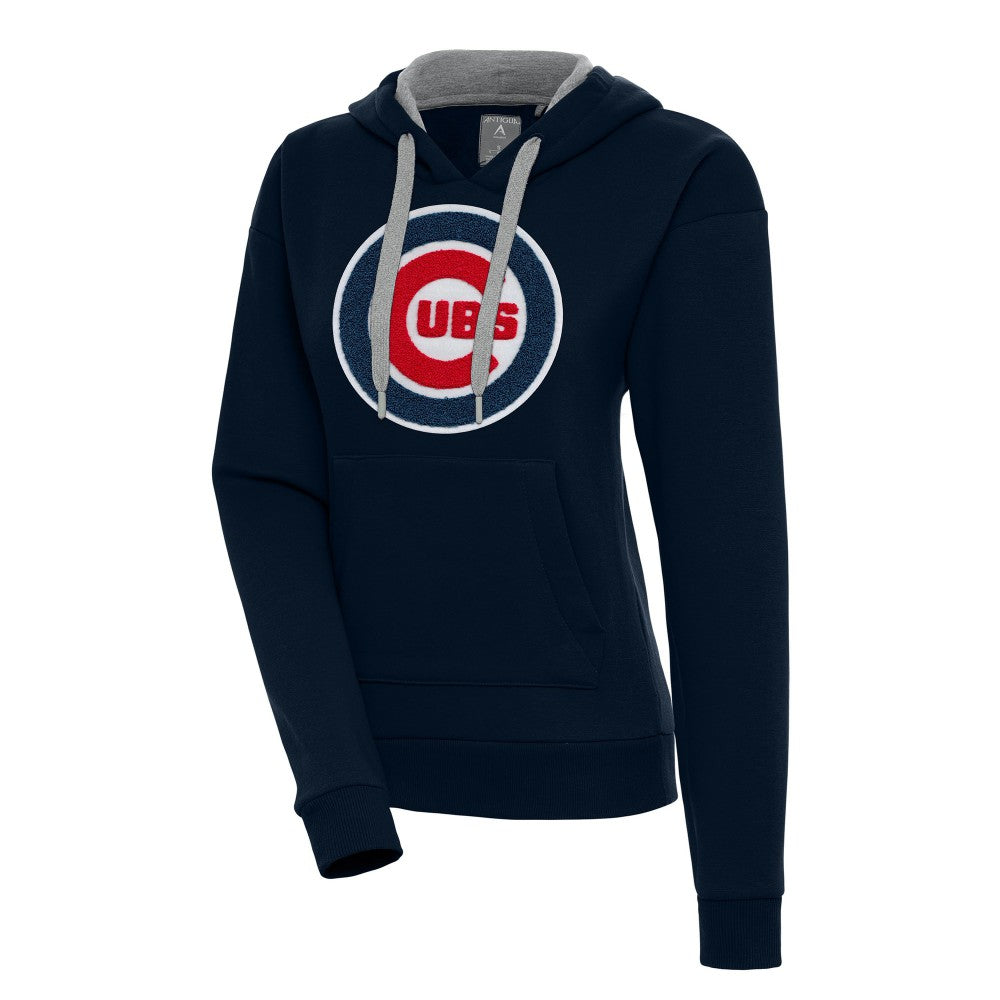 Chicago Cubs Antigua Women's Victory Pullover Hoodie | MLB On Sale