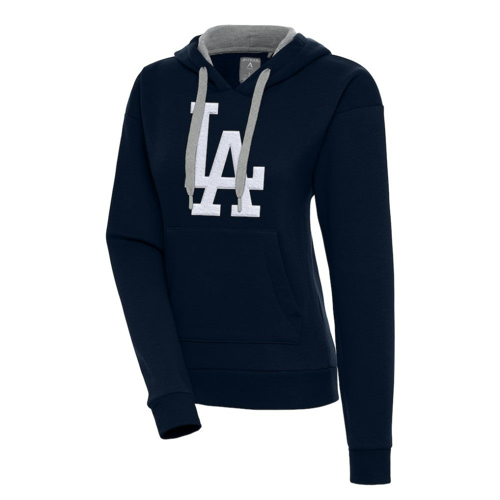 Los Angeles Dodgers Antigua Women's Victory Pullover Hoodie | MLB Discount