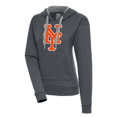 New York Mets Antigua Women's Victory Pullover Hoodie | MLB Online