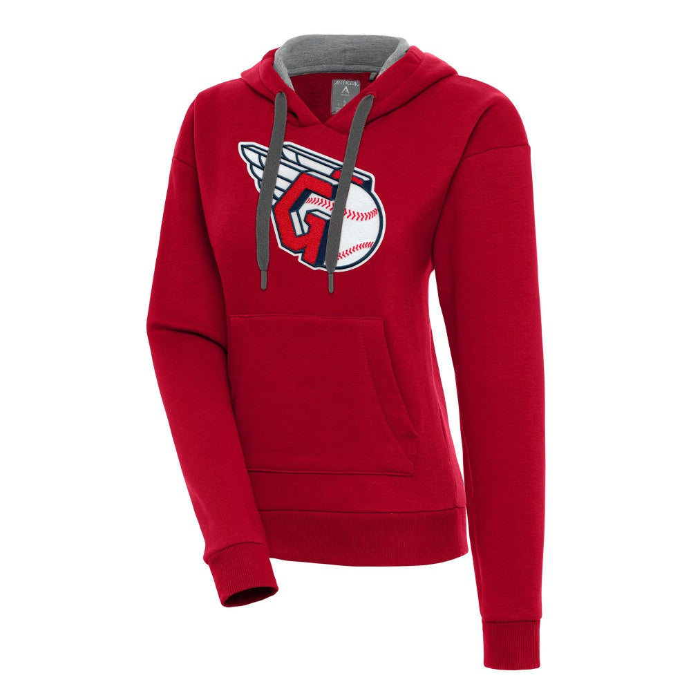 Cleveland Guardians Antigua Women's Victory Pullover Hoodie | MLB Discount