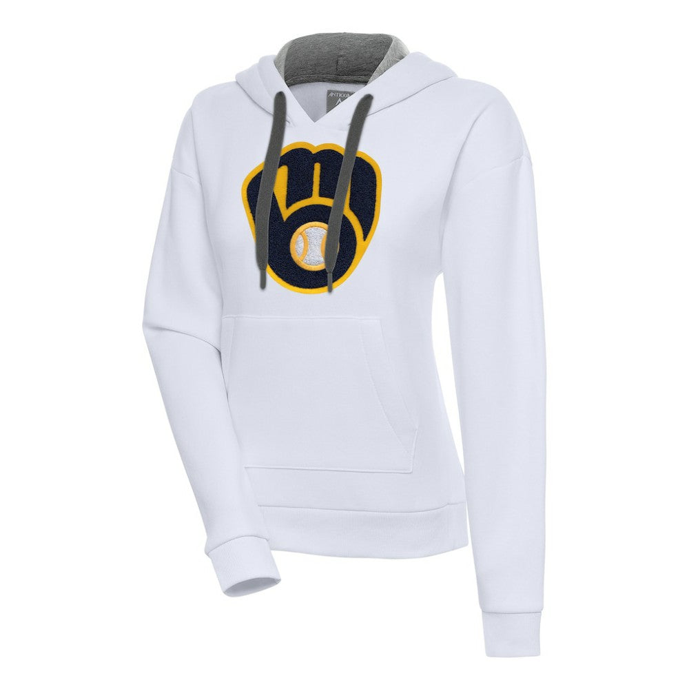 Milwaukee Brewers Antigua Women's Victory Pullover Hoodie | MLB Near me