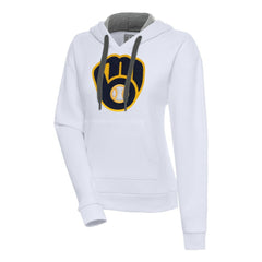 Milwaukee Brewers Antigua Women's Victory Pullover Hoodie | MLB Near me