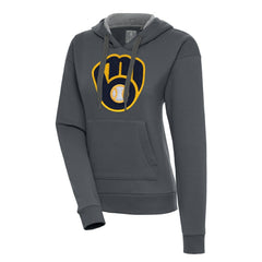 Milwaukee Brewers Antigua Women's Victory Pullover Hoodie | MLB New