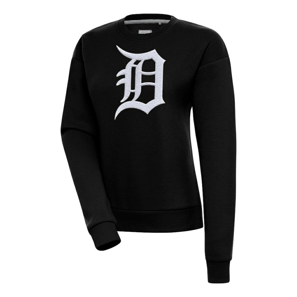 Detroit Tigers Antigua Women's Victory Chenille Pullover Sweatshirt | MLB US
