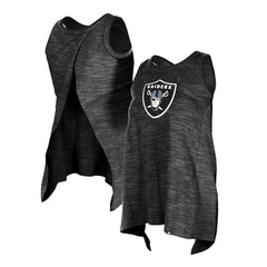Las Vegas Raiders New Era Women's Plus Size Space Dye Active Tank Top