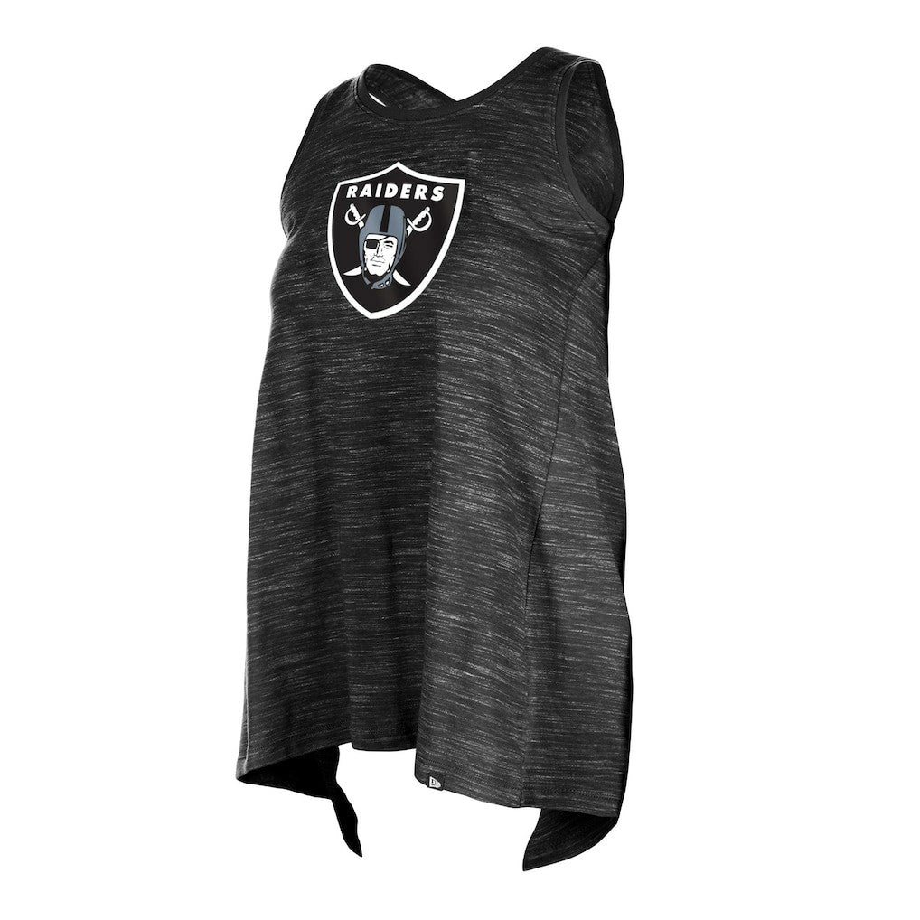 Las Vegas Raiders New Era Women's Plus Size Space Dye Active Tank Top