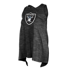Las Vegas Raiders New Era Women's Plus Size Space Dye Active Tank Top