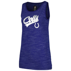 Indianapolis Colts New Era Women's Space Dye Active Tank Top