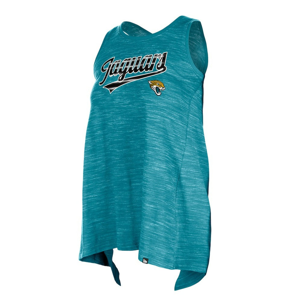 Jacksonville Jaguars New Era Women's Space Dye Active Tank Top