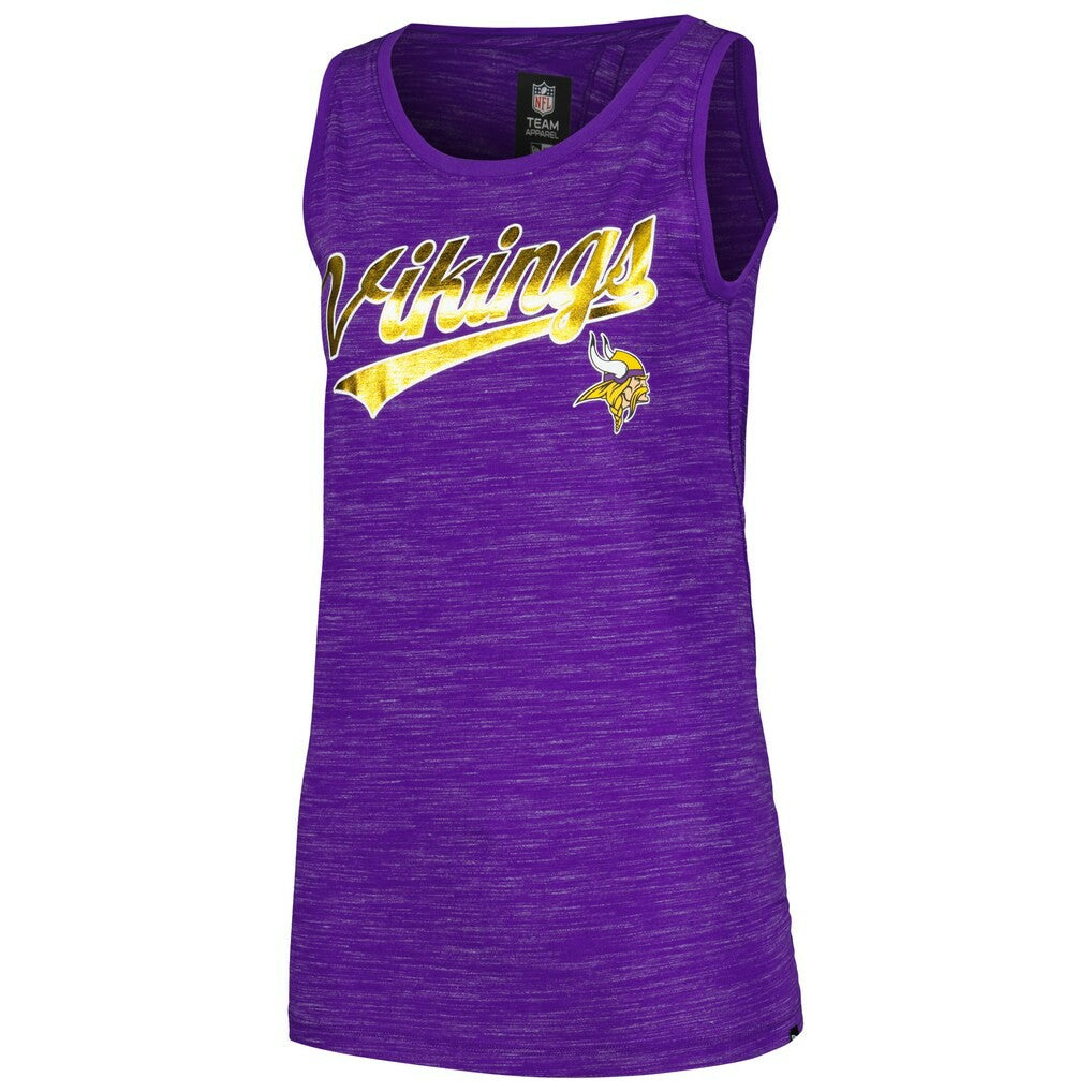Minnesota Vikings New Era Women's Space Dye Active Tank Top
