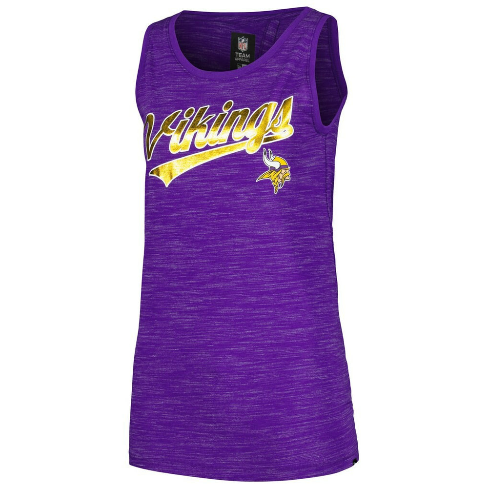 Minnesota Vikings New Era Women's Space Dye Active Tank Top