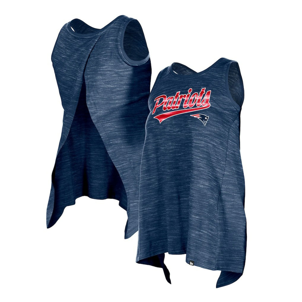 New England Patriots New Era Women's Space Dye Active Tank Top