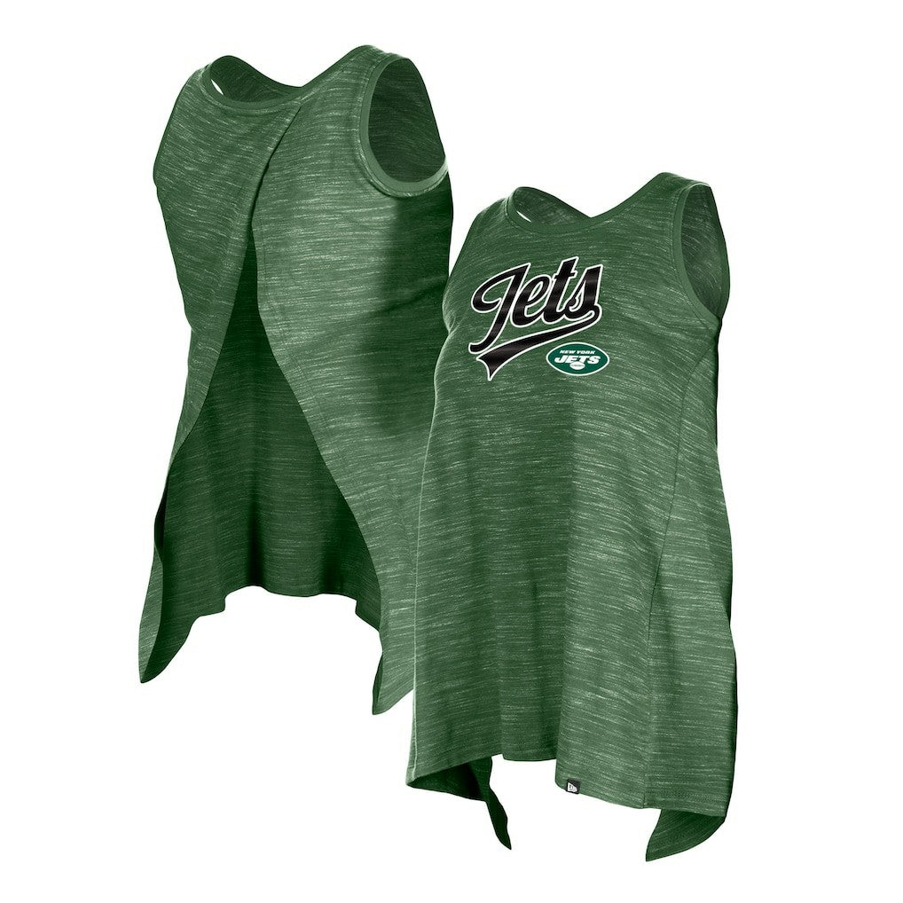 New York Jets New Era Women's Space Dye Active Tank Top
