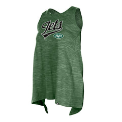 New York Jets New Era Women's Space Dye Active Tank Top