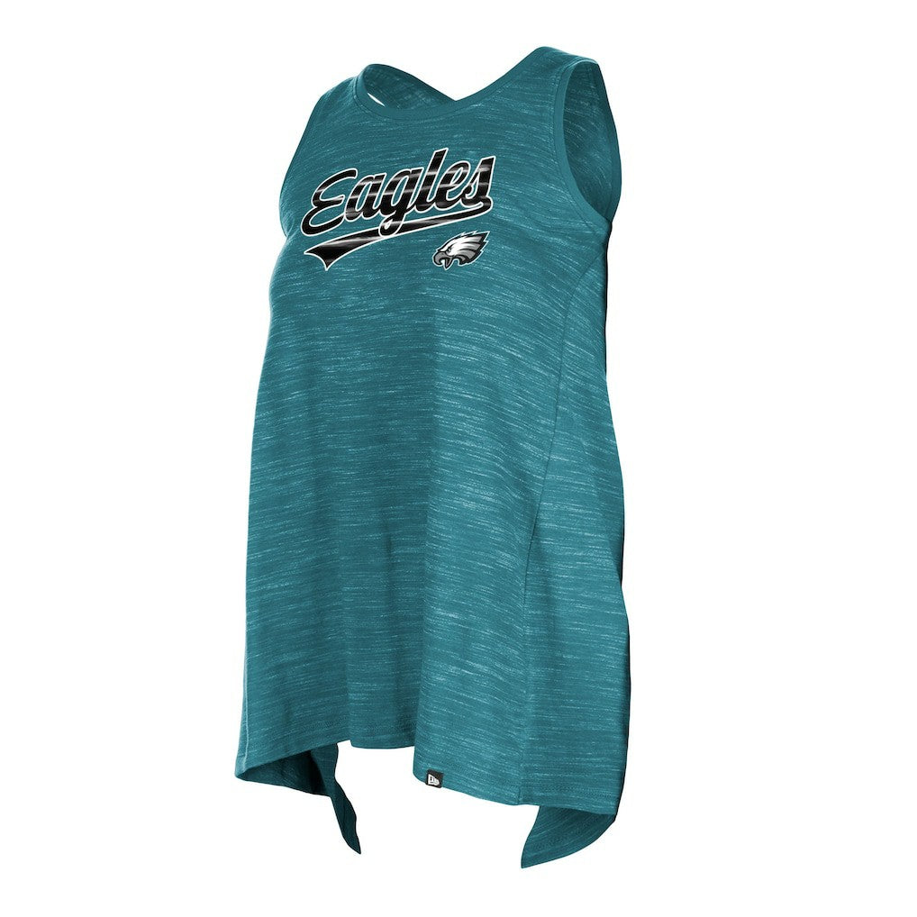 Philadelphia Eagles New Era Women's Space Dye Active Tank Top