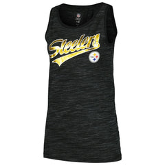 Pittsburgh Steelers New Era Women's Space Dye Active Tank Top
