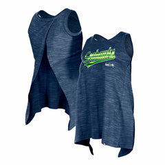 Seattle Seahawks New Era Women's Space Dye Active Tank Top