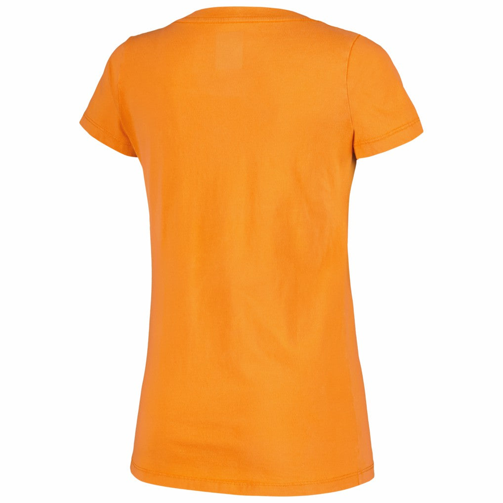 Cincinnati Bengals New Era Women's Enzyme Wash Low V-Neck T-Shirt