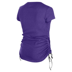 Baltimore Ravens New Era Women's Ruched Side T-Shirt