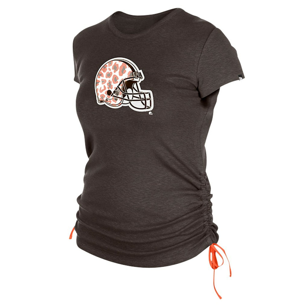 Cleveland Browns New Era Women's Ruched Side T-Shirt