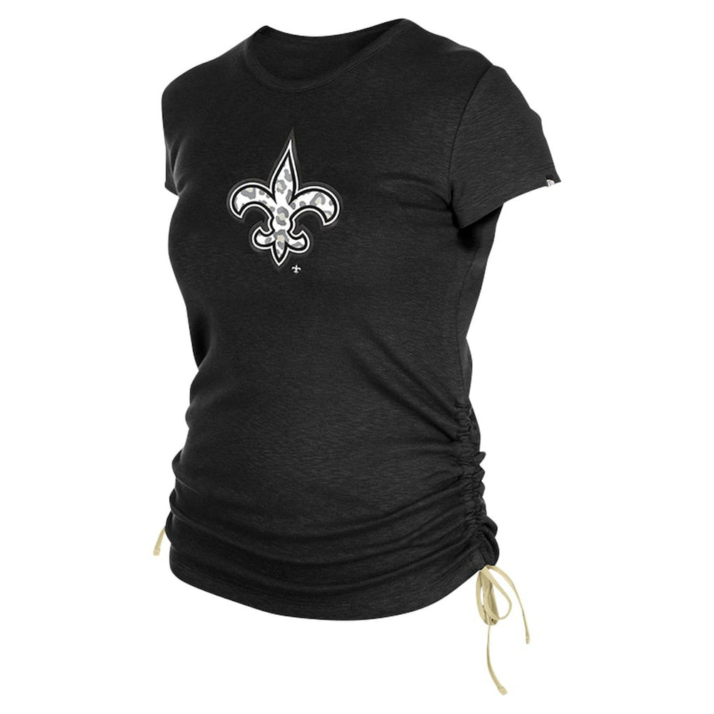 New Orleans Saints New Era Women's Ruched Side T-Shirt