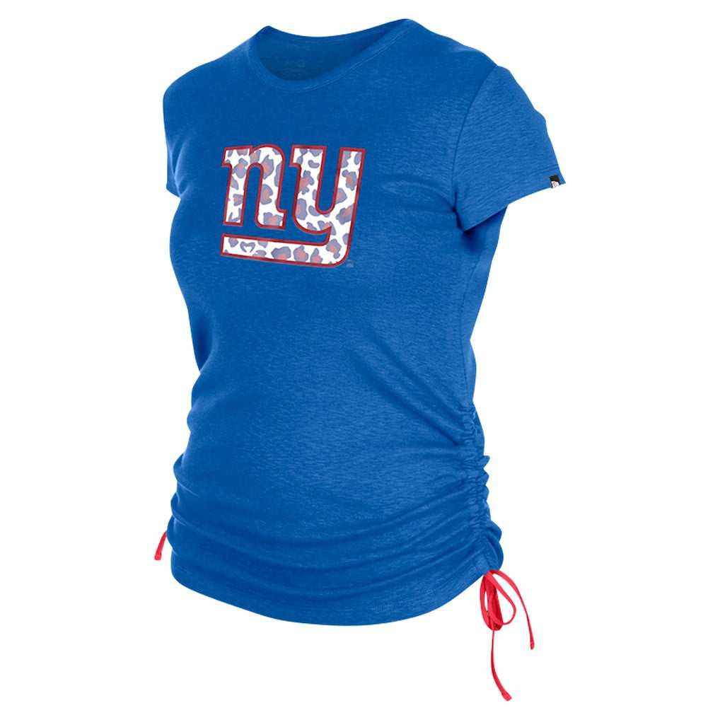 New York Giants New Era Women's Ruched Side T-Shirt