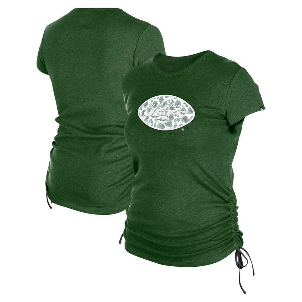 New York Jets New Era Women's Ruched Side T-Shirt