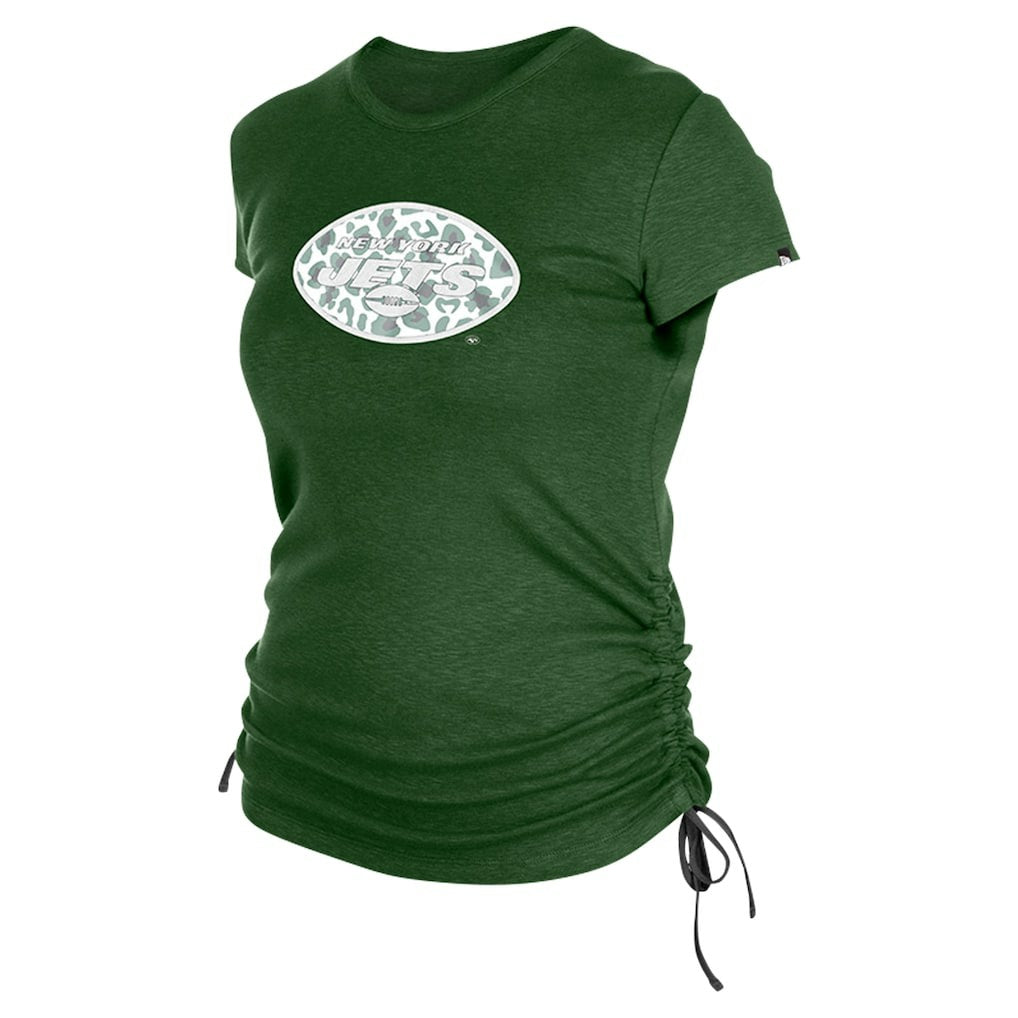 New York Jets New Era Women's Ruched Side T-Shirt