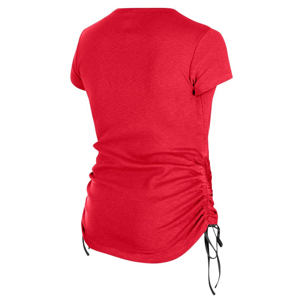 San Francisco 49ers New Era Women's Ruched Side T-Shirt