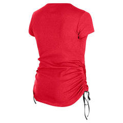 San Francisco 49ers New Era Women's Ruched Side T-Shirt