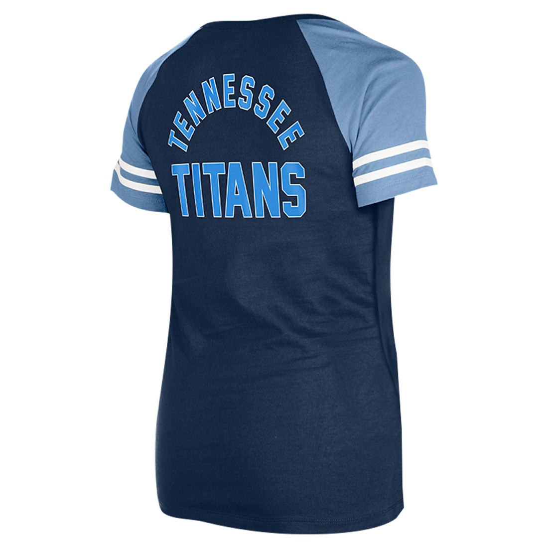 Tennessee Titans New Era Women's Lace-Up Raglan T-Shirt
