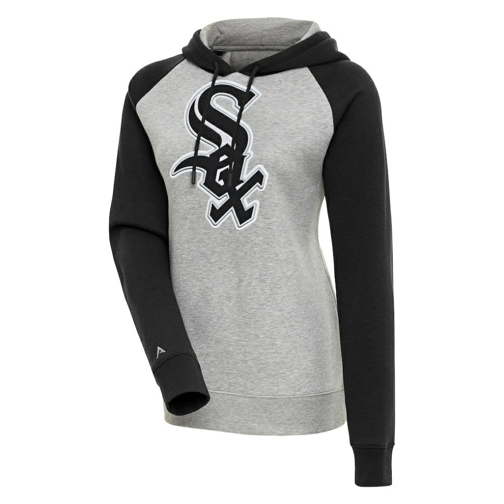 Chicago White Sox Antigua Women's Victory Raglan Sleeve Pullover Hoodie | MLB Shop