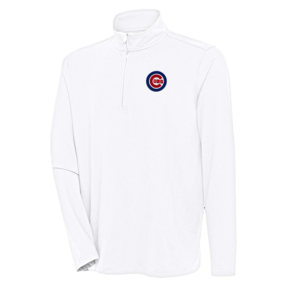 Chicago Cubs Antigua Hunk Quarter-Zip Pullover Top | MLB New