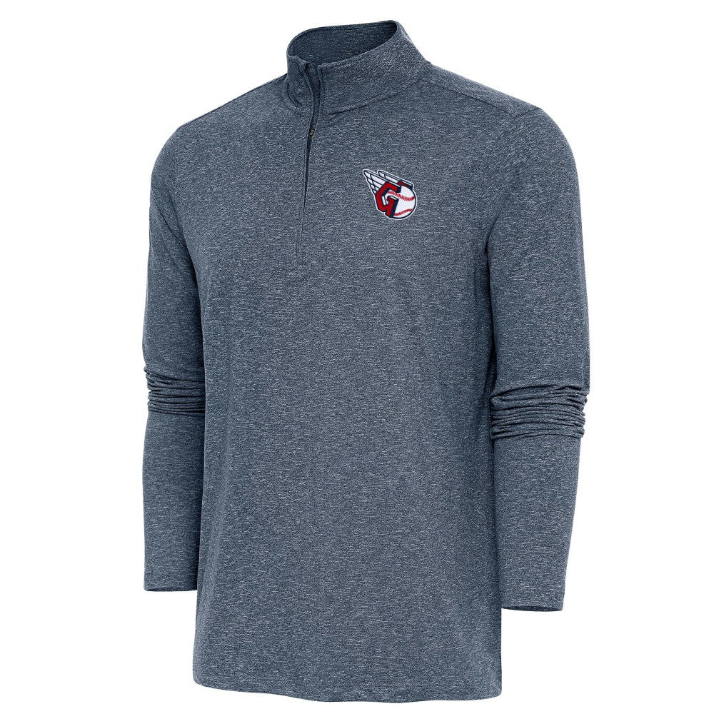 Cleveland Guardians Antigua Hunk Quarter-Zip Pullover Top | MLB US