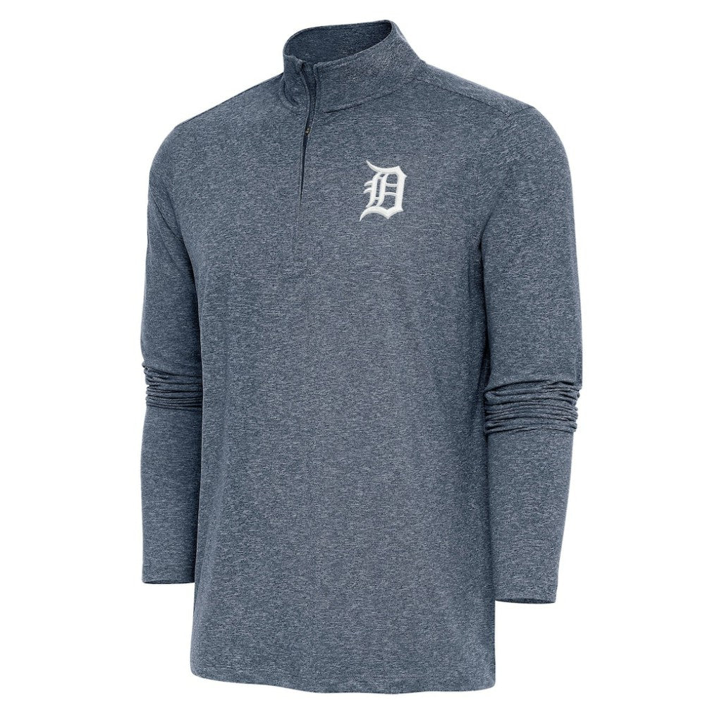 Detroit Tigers Antigua Hunk Quarter-Zip Pullover Top | MLB Near me
