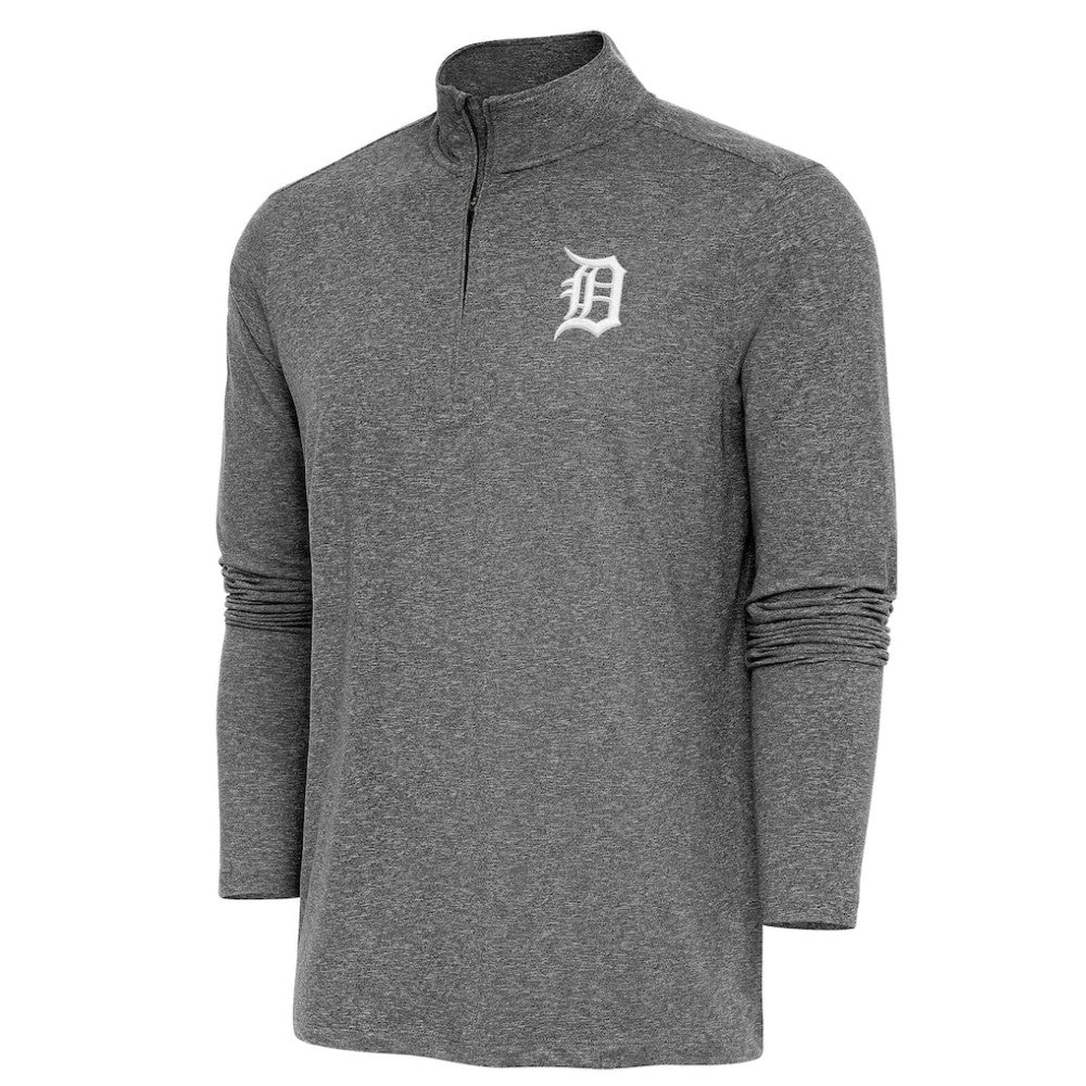 Detroit Tigers Antigua Hunk Quarter-Zip Pullover Top | MLB Sale