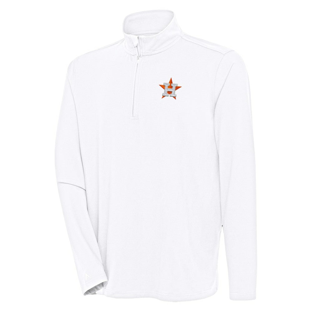 Houston Astros Antigua Hunk Quarter-Zip Pullover Top | MLB For sale