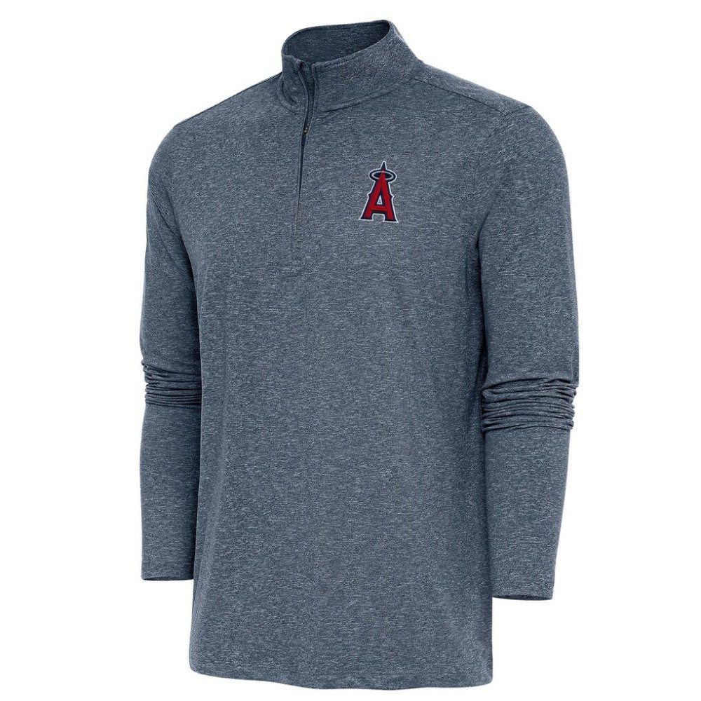 Los Angeles Angels Antigua Hunk Quarter-Zip Pullover Top | MLB For sale
