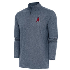 Los Angeles Angels Antigua Hunk Quarter-Zip Pullover Top | MLB For sale