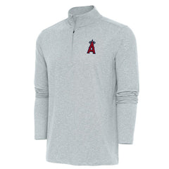 Los Angeles Angels Antigua Hunk Quarter-Zip Pullover Top | MLB New