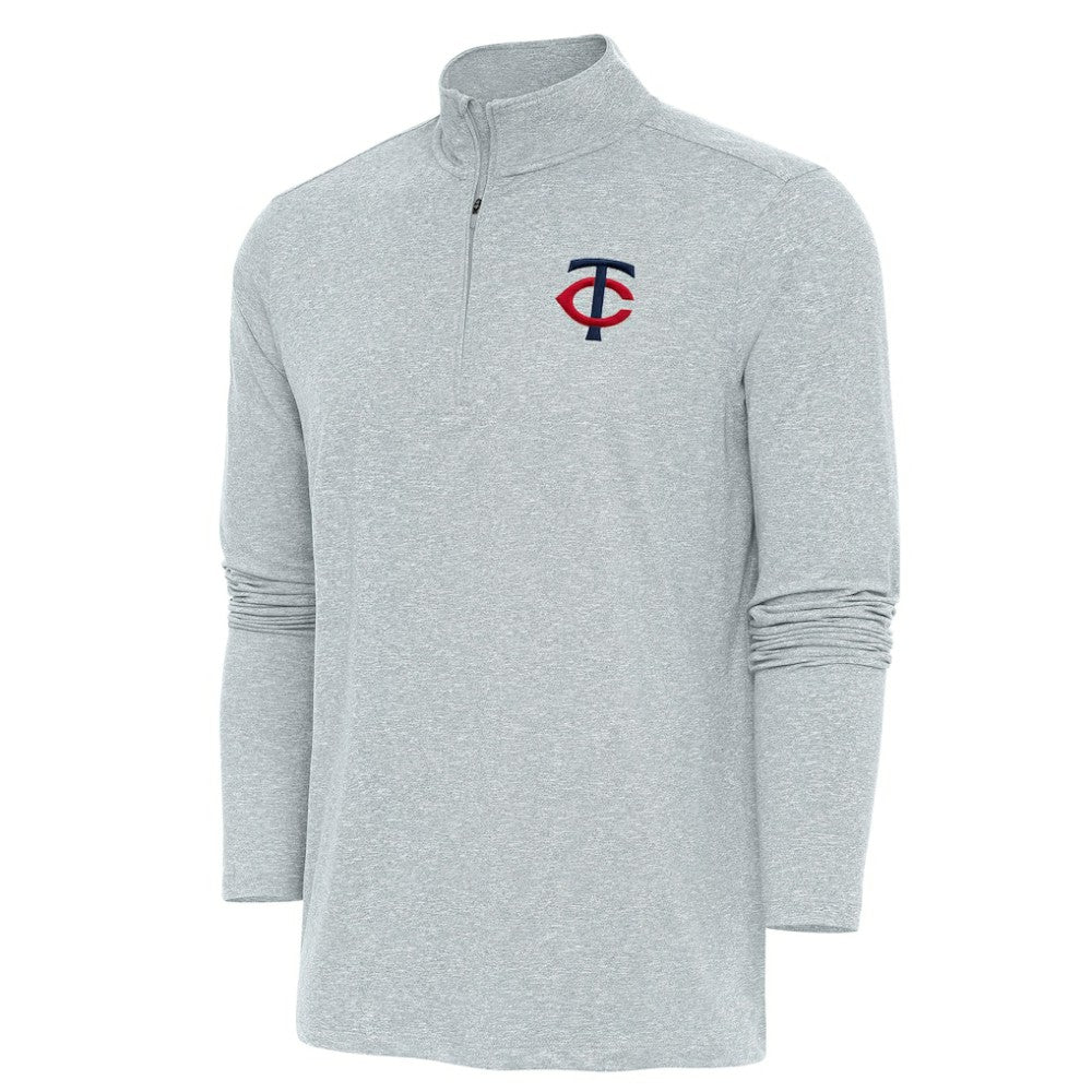 Minnesota Twins Antigua Hunk Quarter-Zip Pullover Top | MLB Sale