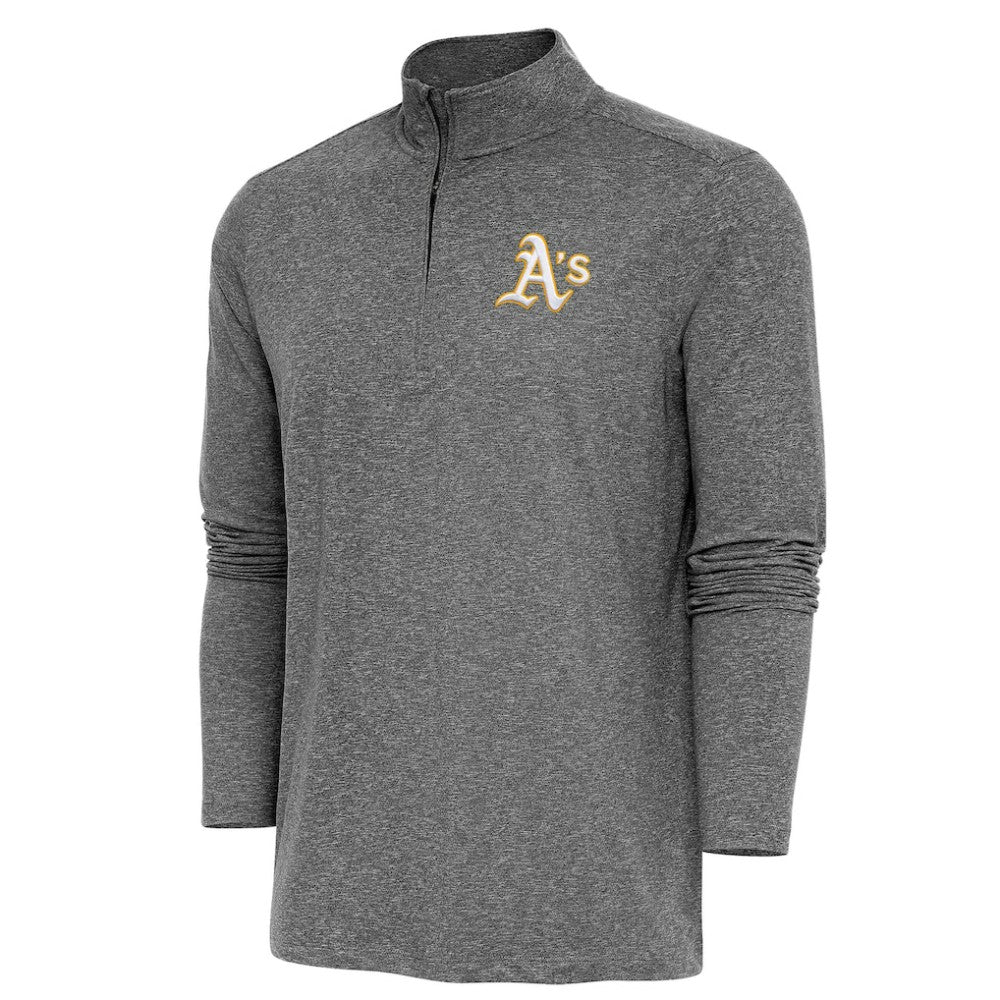 Athletics Antigua Hunk Quarter-Zip Pullover Top | MLB Sale