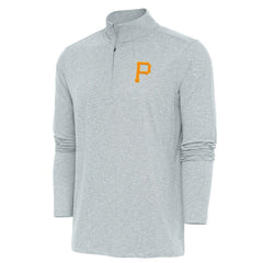Pittsburgh Pirates Antigua Hunk Quarter-Zip Pullover Top | MLB On Sale