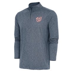 Washington Nationals Antigua Hunk Quarter-Zip Pullover Top | MLB Shop