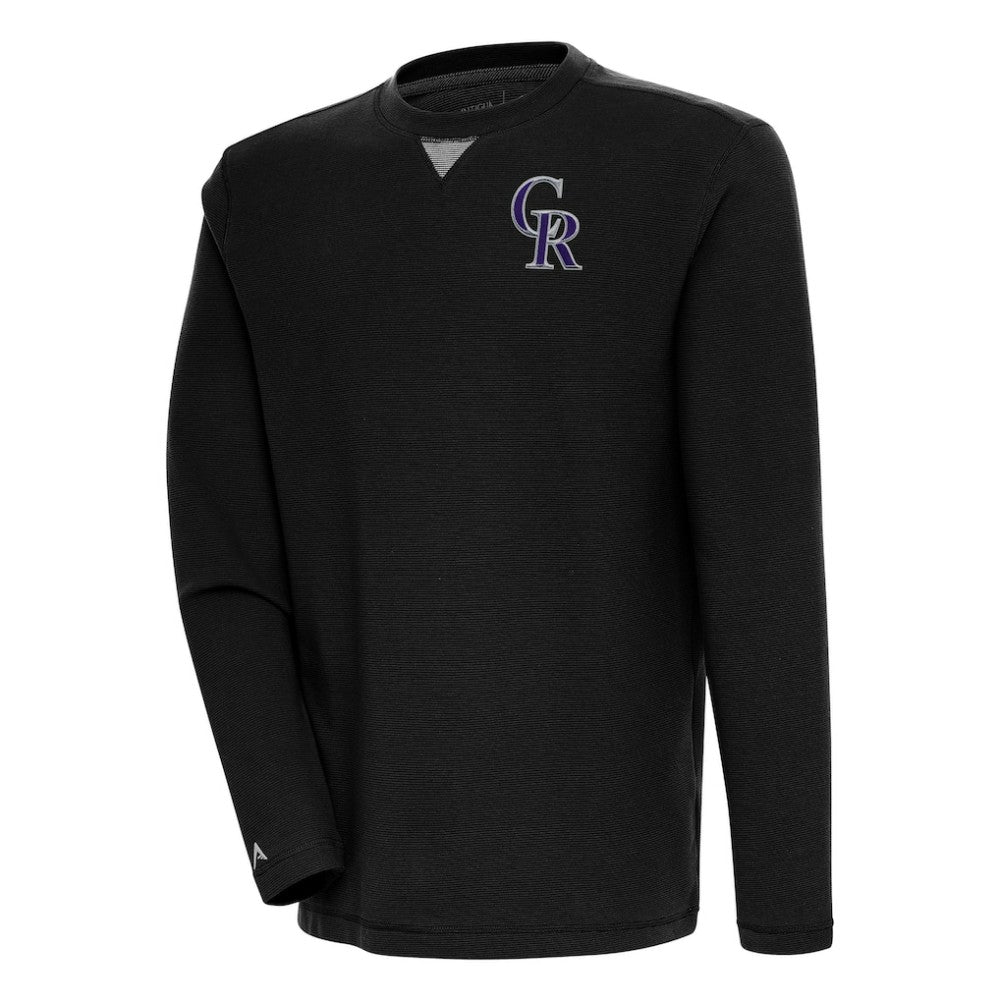 Colorado Rockies Antigua Flier Bunker Pullover Sweatshirt | MLB Sale
