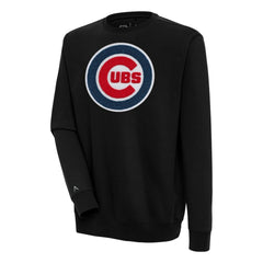 Chicago Cubs Antigua Victory Crewneck Chenille Pullover Sweatshirt | MLB Online