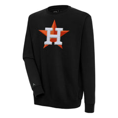 Houston Astros Antigua Victory Crewneck Chenille Pullover Sweatshirt | MLB US