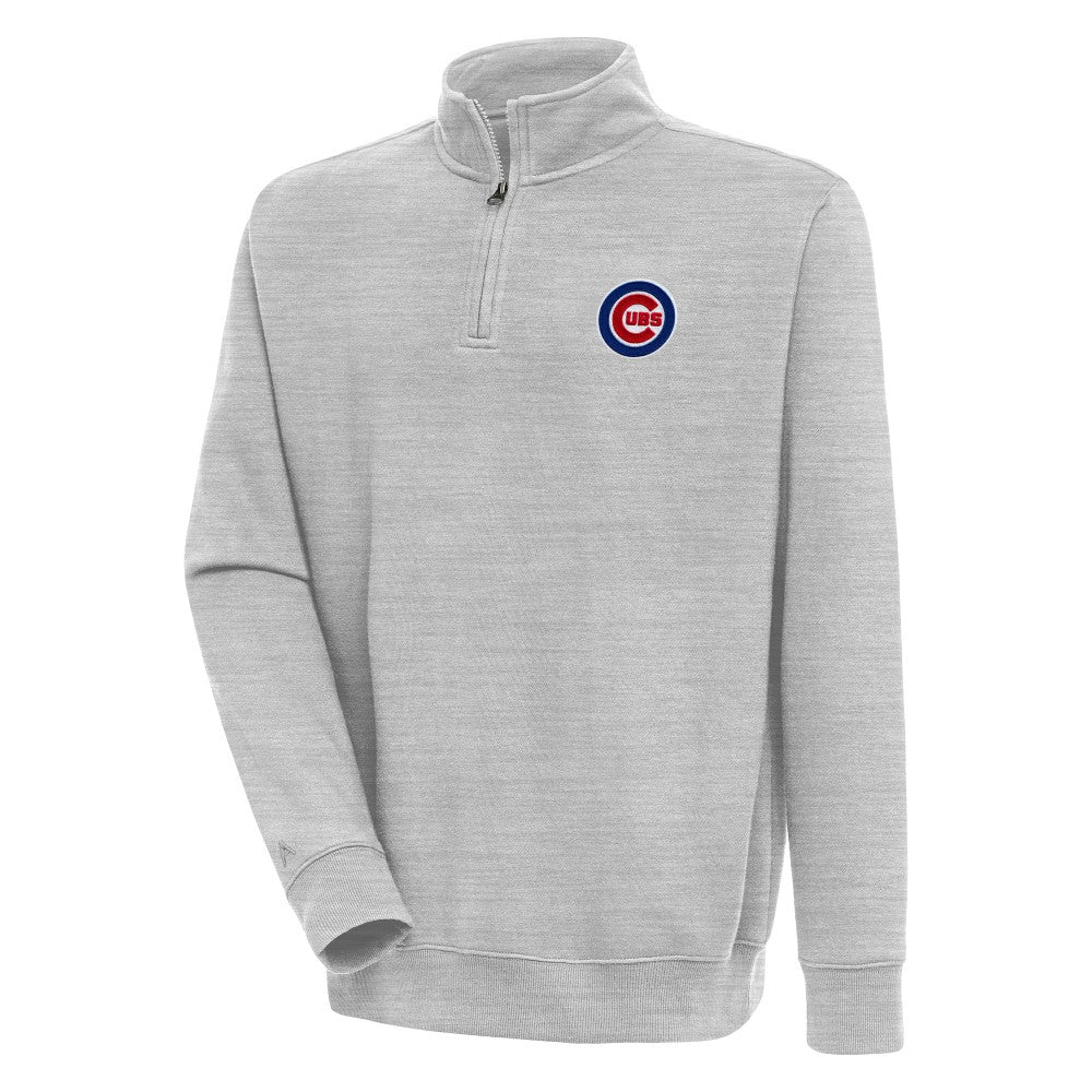 Chicago Cubs Antigua Victory Quarter-Zip Pullover Top | MLB Near me
