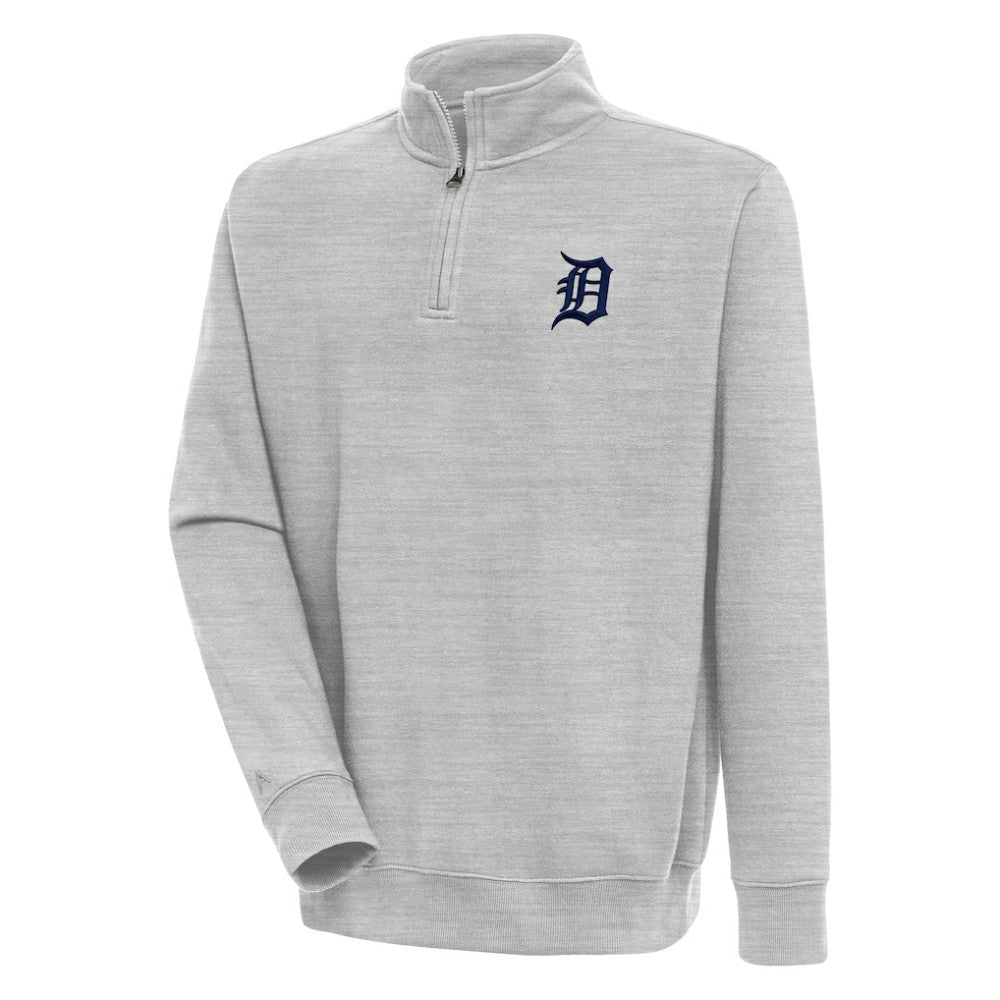 Detroit Tigers Antigua Victory Quarter-Zip Pullover Top | MLB New
