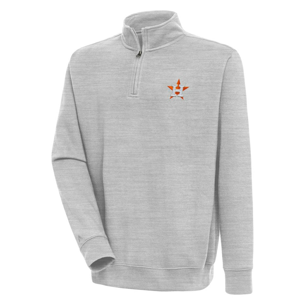 Houston Astros Antigua Victory Quarter-Zip Pullover Top | MLB Sale